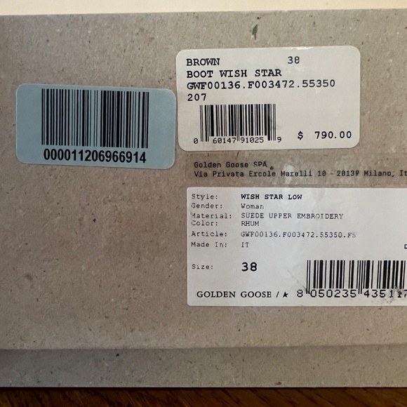 Golden Goose Wish Star Low Boot - Picture 8 of 8